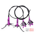 IIIPRO E4 Mountain Bike Hydraulic Brake 800/1550mm Front Rear Brake Cooling 4 Piston Oil Pressure  AM DH E-bike MTB Disc Brake. 