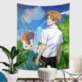 Anime Natsume yuujinchou Printed Large Wall Tapestry Art Science Fiction Room Home Decor Decor Blanket. 