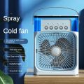 Portable Humidifier  Fan AIr Conditioner Household Small Air Cooler Hydrocooling Portable Air Adjustment For Office 3 Speed Fan. 