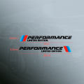 Performance stickers lemited edition car stickers perfomance logo sticker (direct Blue, water, silver, red, reflective). 