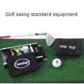 1Pcs Golf Swing Training Arm Band Golf Hand Posture Corrector Black Nylon Elastic Training Belt for Golf Beginner Practicing. 
