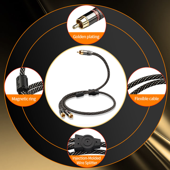 YYTCG%20HIFI%20rca%20to%202rca%20audio%20cable%206N%20OFC%20Subwoofer%20Y%20Cable%20RCA%201%20Male%20to%202%20Male%20Audio%20cable%20for%20Speaker,DVD,%20TV,%20Amplifier%20-%20Image%203