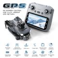 GP.S Drone WIFI 6K Dual Camera Foldable Pocket Mini Size GP.S Tracked Drone Drone Camera Apps Controlled. 