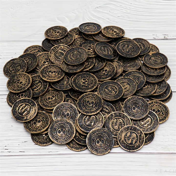 20/50/100pcs%20Retro%20Pirate%20Coin%20Party%20Supplies%20%20Kids%20Favor%20Birthday%20Toys%20Halloween%20Decor%20Fake%20Treasure%20Plastic%20Game%20Coin%20-%20Image%206
