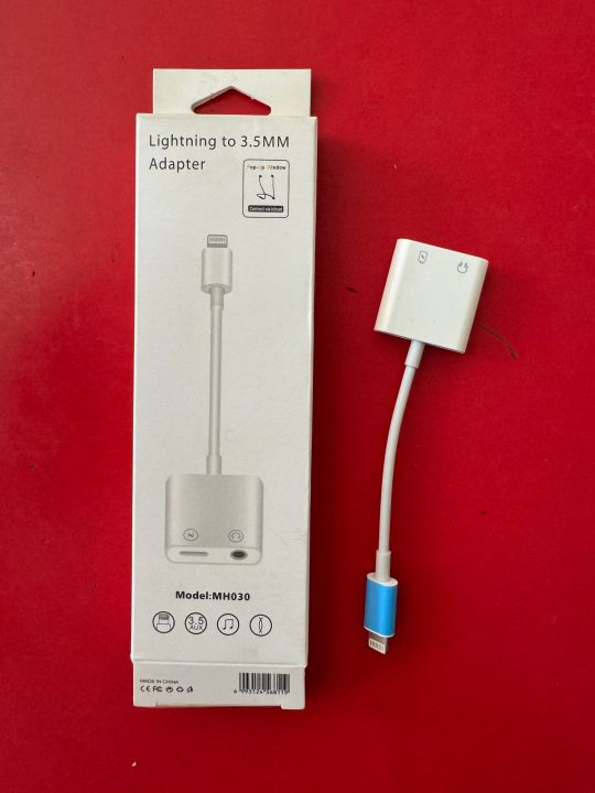 iPhone Lighting Connector To 3.5MM High Quality ( Highly Recommended)