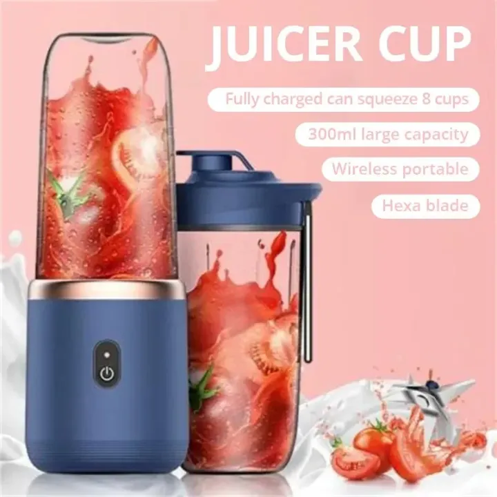 Electric%20Juicer%20Cup%20For%20Travel%20Portable%20Juicer%20Mixer%206%20Blades%20Usb%20Fresh%20Fruit%20Juice%20Personal%20Blender%20Portable%20Blender%20Smoothie%20-%20Image%202