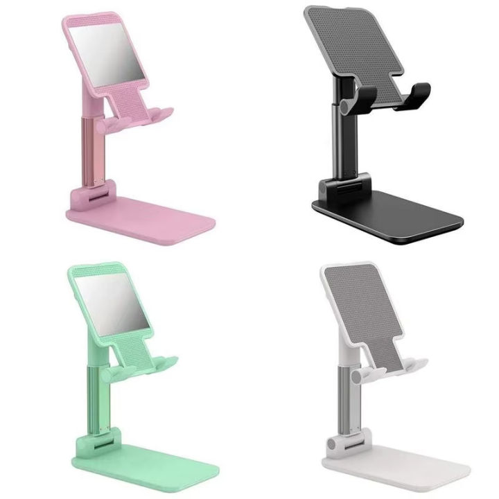 Mobile and Tablet Holder Adjustable Flexible Stand Compact and Portable for Study and Office Use Compatible with All Mobile Sizes