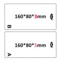 2pcs/set Transparent Acrylic Cutting Mat Plate for DIY Embossing Cutting Dies Machine Platform Polycarbonate Plastic 2025 NEW.