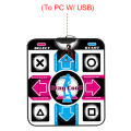 Dance Mat Game, Dance Game for Computer, Exercise Equipment, Dance Game Pad, Dance Pad, Exercise, Dancing Step Dance Pads, Dancer Blanket Non-Slip Foot Print Dance Mats to Pc/Tv Kids Toy, Dancer Blanket Equipment Revolution Hd. 