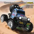 Q222 Q223 1:64 Mini RC Truck with Trailer Monster-Regulating Alloy All Terrain Remote Control Model Cars Toys for Kids . 