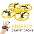 Firefly Drone D10H _2.4G Gravity Sensor Remote control _ infrared obsticle avoidence throwing fly reaction. 