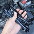 Auto Nylon Wire Harness Fixing Cable Tie Push Mount Zip Strap Self Locking Car Clip Retainer Fastener Universal Routing Tool. 