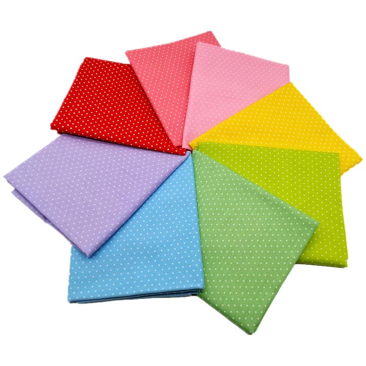 8pcs%20Fat%20Quarters%20plaid/polka%20dot%20patchwork%20fabric%20bundles,%20used%20for%20sewing%20processes%20and%20hand%20DIY%20projects%20as%20quilted%20fabrics%20-%20Image%204
