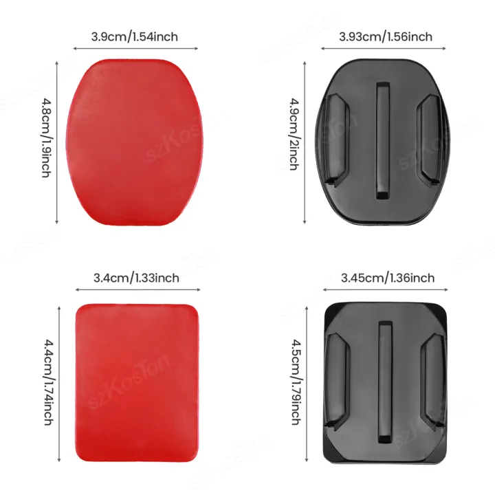 Flat%20Curved%20Adhesive%20Mounts%20Sticker%20Mount%20for%20%2013%2012%2011%2010%20Insta%20360%20X5%20X4%20SJCAM%20%20Action%205%20Pro%20Camera%20Go%20Pro%20Accessories%20-%20Image%203