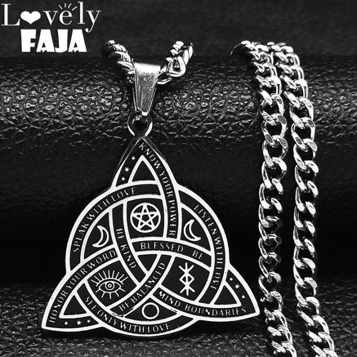 Viking%20Witch%20Celtic%20Knot%20Pendant%20Necklace%20Stainless%20Steel%20Men%20Chain%20Odin%20Gothic%20Necklace%20Protection%20Amulet%20Jewelry%20Nudo%20De%20Bruja%20-%20Image%202
