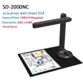 NETUM Book Scanner T101 Autofocus Document Scanner Max A4 A3 Size with Smart OCR Led Table Desk Lamp for Family Home Office. 