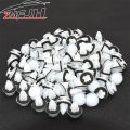 100PCS Plastic Car Door Panel Fastener Clips Fastener Rivet Bumper Clips Retainer Universal Screw Clips Car Accessories. 
