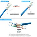 ZOERAX 2PCS Cat6a Cat7 Keystone Jack Cat7 RJ45 STP Tool-Less Type Zinc Alloy Module Jacks Adapter Coupler for 22 to 26 AWG.