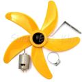 12" inch12 volt DC moter diy 5 wings fan. 