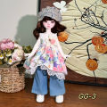 Sweet Cute Lolita Style Dress for 30cm 1/6 BJD Fat Body Dolls Baby Doll Clothes Outfit Dollhouse Accessories DIY Toys Girl .