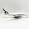 Toy Planes Scale 1/240 Model Airplanes 30CM A380 Emirates Airlines Airbus A380 Child Toy Plane Collected Gift By Aviation. 