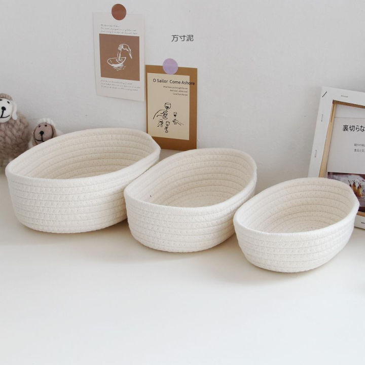 Desktop%20Storage%20Basket%20Toys%20Cosmetics%20Office%20Stationery%20Storage%20Box%20Hand%20Woven%20Cotton%20Thread%20Storage%20Basket%20Boat%20Shaped%20Basket%20-%20Image%202