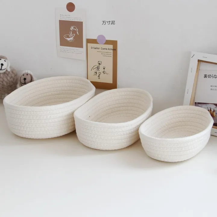 Desktop%20Storage%20Basket%20Toys%20Cosmetics%20Office%20Stationery%20Storage%20Box%20Hand%20Woven%20Cotton%20Thread%20Storage%20Basket%20Boat%20Shaped%20Basket%20-%20Image%202