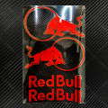 red bull bike and car sticker. 