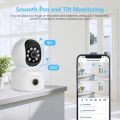 Dual Lens V380 IP security camera with 24 Hours full color Video. 