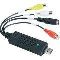 USB Video Capture Card AV Simulation VHS Old-Fashioned Video Recording Tape Set-Top Box DVD Guide Computer 1-Way Video Capture. 