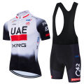 2025 Men's UAE Cycling Jersey Set classic MTB Cycling Bib Shorts Kit Reflective Bike Clothes Bicycle Maillot Cycling Clothing. 
