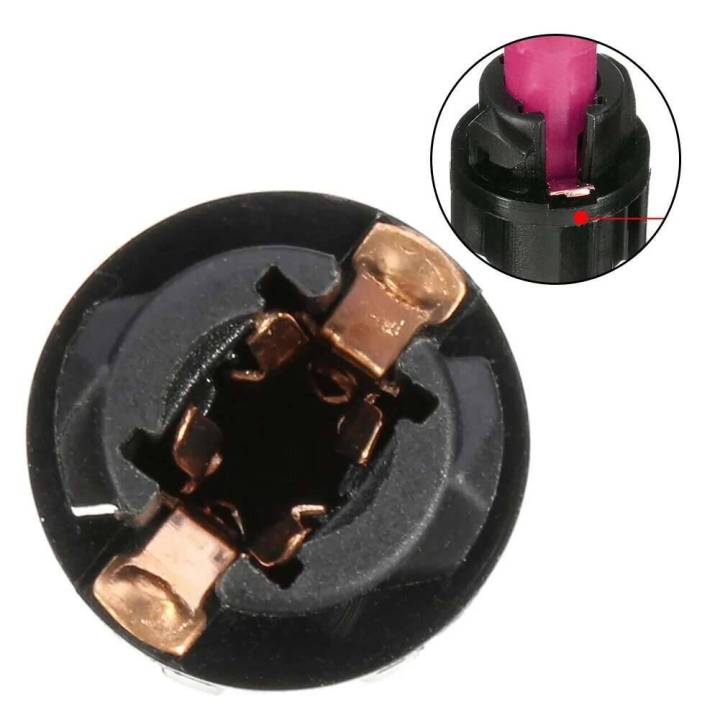 10Pcs%20Signal%20Lamp%20T5%20Led%20T-Wist%20Sockets%20Bulb%20Holders%20Car%20Dashboard%20Instrument%20Panel%20Cluster%20Dash%20Lights%20Plug%20Base%20Part%20-%20Image%203
