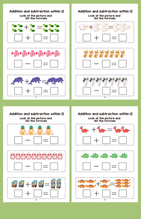 64-Page%20Interactive%20Preschool%20Math%20Workbook:%20Number%20Tracing,%20Addition%20and%20Subtraction%20Exercises%20-%20Early%20Education%20Activities%20for%20Children%20over%203%20Years%20Old,%20Preparatory%20Course,%20for%20Home%20or%20Classroom%20Use%20-%20Educational%20Book%20for%20Number%20Recognition%20and%20Basi...%20-%20Image%205