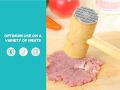 1 Pc 250g Heavy Duty Kitchen Meat Tenderizer Mallet Steak Chicken Hammer Tools. 