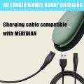 Electric Shaver USB Charging Cable Power Cord Charger Wire Electric Adapter for Meridian Grooming Electric Trimmer Charging. 