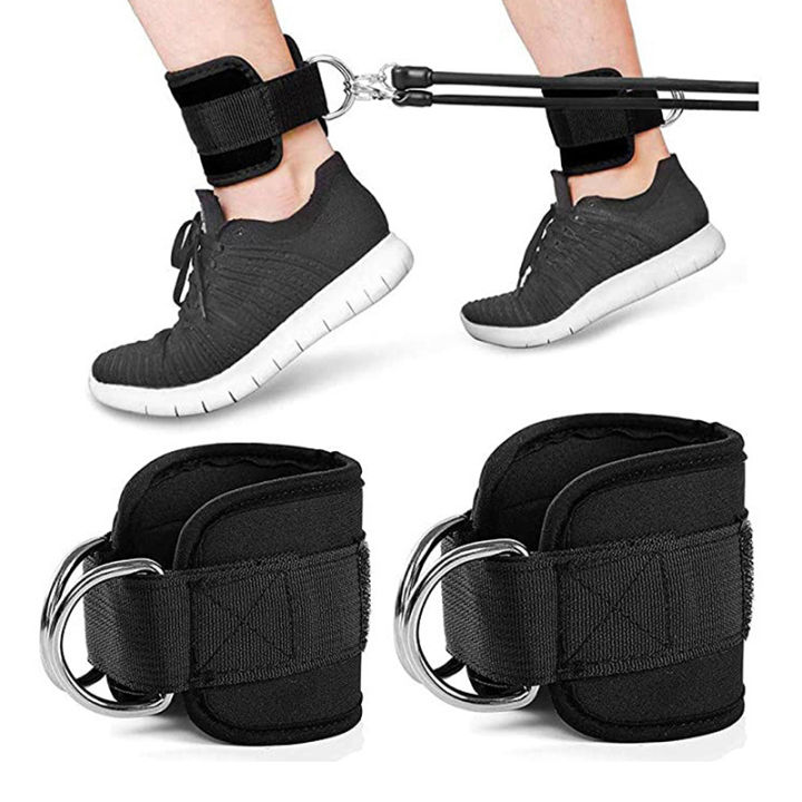 2PCS%20Ankle%20Straps%20Cable%20Double%20D-Ring%20Ankle%20Cuffs%20For%20Gym%20Workouts%20Glutes%20Legs%20Strength%20Extensions%20Training%20Brace%20Support%20Sport%20-%20Image%203