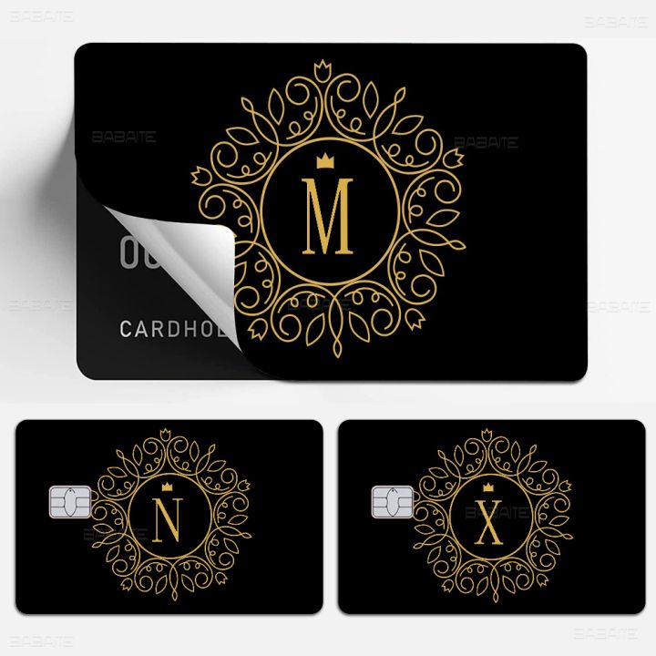 Black%20Golden%20Crown%20Letters%20Anime%20Matte%20Front%20Skin%20Film%20Sticker%20Cover%20For%20Small%20Chip%20Credit%20Card%20Debit%20Card%20-%20Image%202