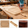 Trimming Machine Router Base Triangular Plate for Slotting and Chamfering - Woodworking Milling Groove Balance Board Flip Plate.