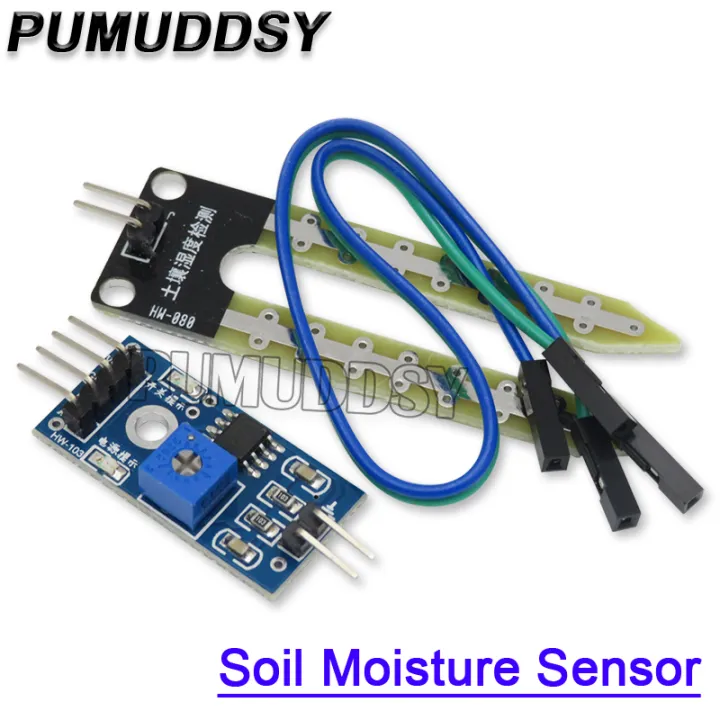 Soil Moisture Hygrometer Detection Humidity Sensor Module For Arduino ...