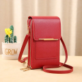 Women Bags Soft Leather Wallets Touch Screen Cell Phone Purse Crossbody Shoulder Strap HandbagFor Female Cheap Womens Bags.