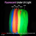 2g/Pack Luminous Twisted Holographic Flashabou Tinsel Crystal Flash Strands Streamer Jig Lures Sabiki Rig Making Material. 