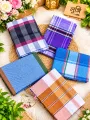 Premium Stylish Cotton Lungi – Men’s Check & Plaid Design.