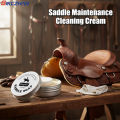 Professional Leather Saddle Soap Cleaner&Conditioner,Leather Care Balm for Riding Saddles,Prevents Cracking,Keeps Leather Soft. 
