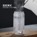 Clear glass wood lid with cylinder tube for all kinds of water. 