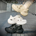 Fashion Breathable Chunky Sneakers Women 2025 Spring Summer New EVA Non Slip Wading Shoes Woman Thick Sole Platform Sports Shoes. 