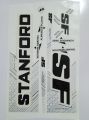 New 3D 2024 SF (STANFORD) Latest Black  Edition Top Quality Cricket Bat Sticker For Professional Players. 