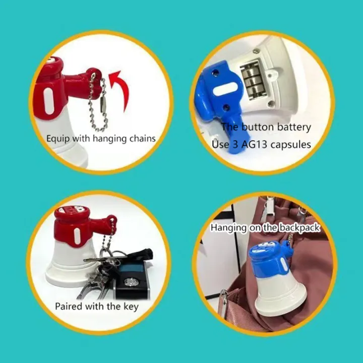 New%20Recordable%20Mini%20Speaker%20Loudspeaker%20Handheld%20With%20Key%20Chain%20Children's%20Megaphone%20Outdoor%20Loudspeaker%20-%20Image%203