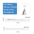 10pcs White Surgical Skin Microblading Marker Pen for Permanent Makeup Eyebrow Scribe Marker Brow Pencil Tattoo Supplies. 