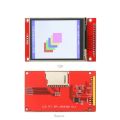 2.8" SPI TFT LCD Display Touch Panel ILI9341 240x320 TFT LCD Touch Screen Shield 5V/3.3V STM32 Display Module SPI Serial. 