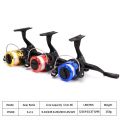 Portable Drag Fish Wheels Ultralight Fishing Reel Gear Ratio 5.2:1 Spinning Reel With 60m Fishing Line Angling Supplies. 